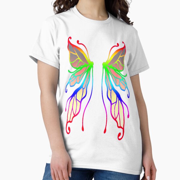 Item preview, Royal Faerie Wings you can wear!!!! (Rainbow Sunset) designed and sold by foxandtigersden.