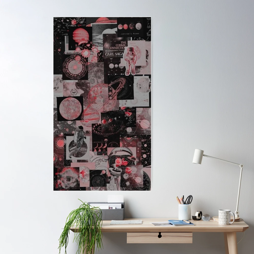 Black and White Aesthetic Collage Poster for Sale by shaynarez