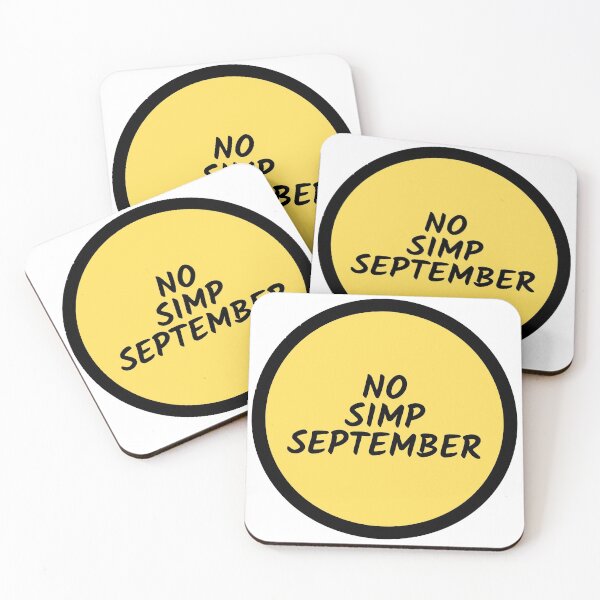 Item preview, no simp september trendy designed and sold by nimitkhurana.
