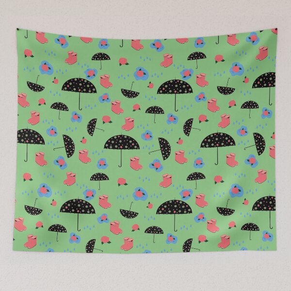 Item preview, Green Pretty in Puddles designed and sold by StephRoche.