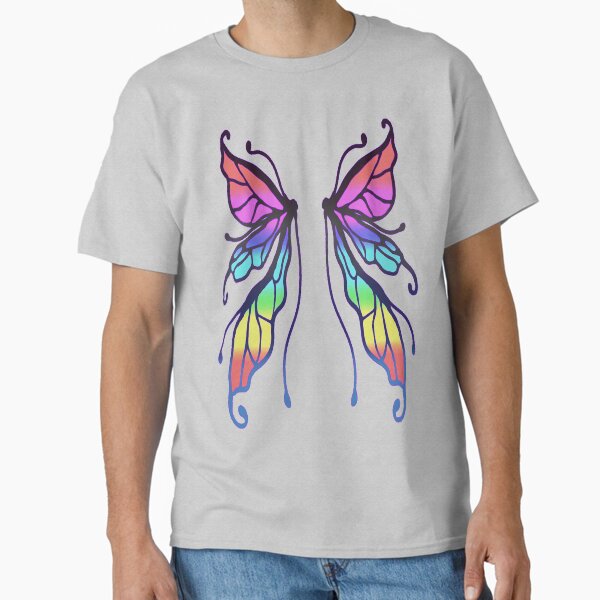 Item preview, Royal Faerie Wings you can wear!!!! (Stormy Rainbow) designed and sold by foxandtigersden.