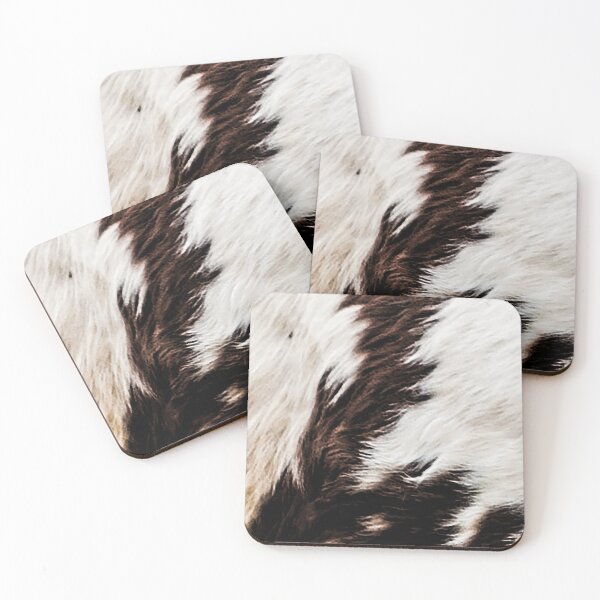 Item preview, Cow Print - Western Brown Cow Skin Cute Cowhide designed and sold by Go-Fun.