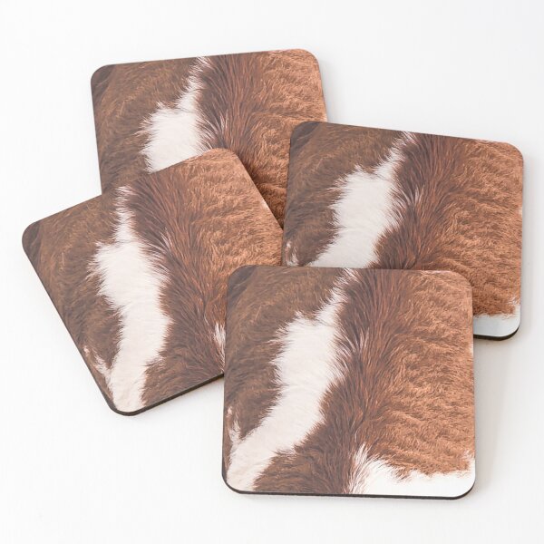 Item preview, Western Brown Cow Skin Cute Cowhide designed and sold by Go-Fun.