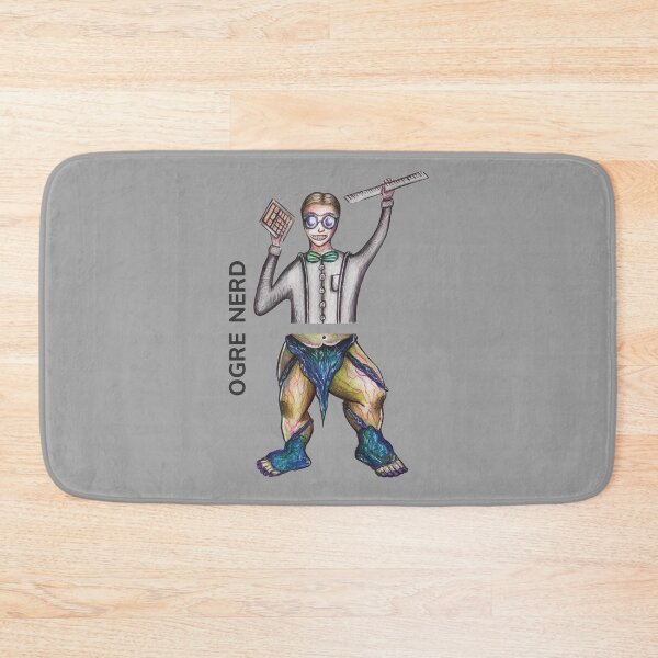 Item preview, OGRE NERD by FrankenDuo grey designed and sold by FrankenDuo.