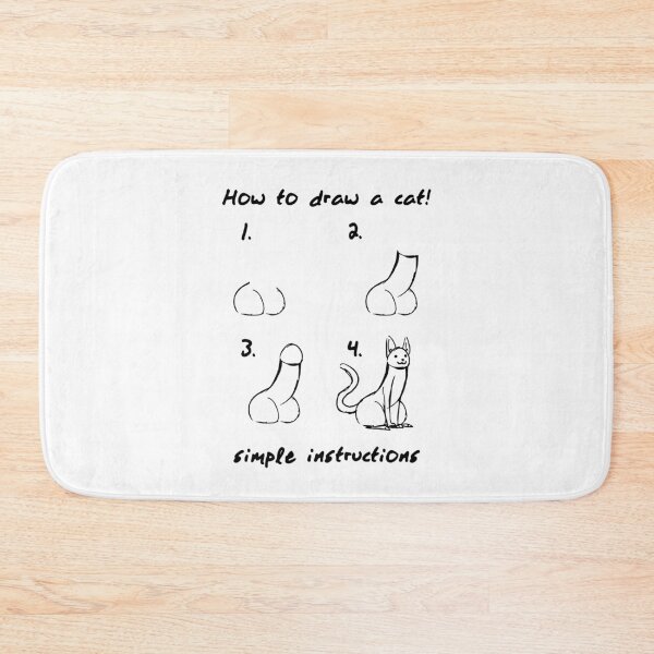 Item preview, How to draw a cat designed and sold by VicFreedomind.
