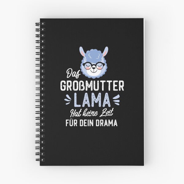 Item preview, Großmutter Lama hat keine Zeit für dein Drama designed and sold by betternotes.