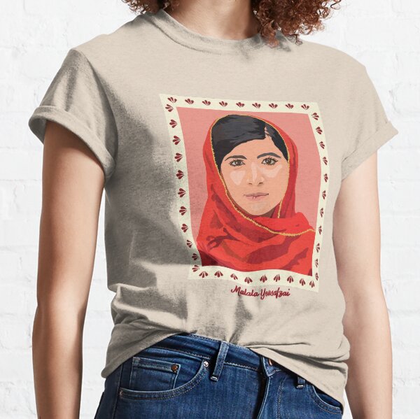 Malala Is My Hero Yousafzai Pakistani Education Nobel Women Men's V-Neck T-Shirt Malala Is My Hero Yousafzai Pakistani Education Nobel Women Men's V-Neck T-Shirt