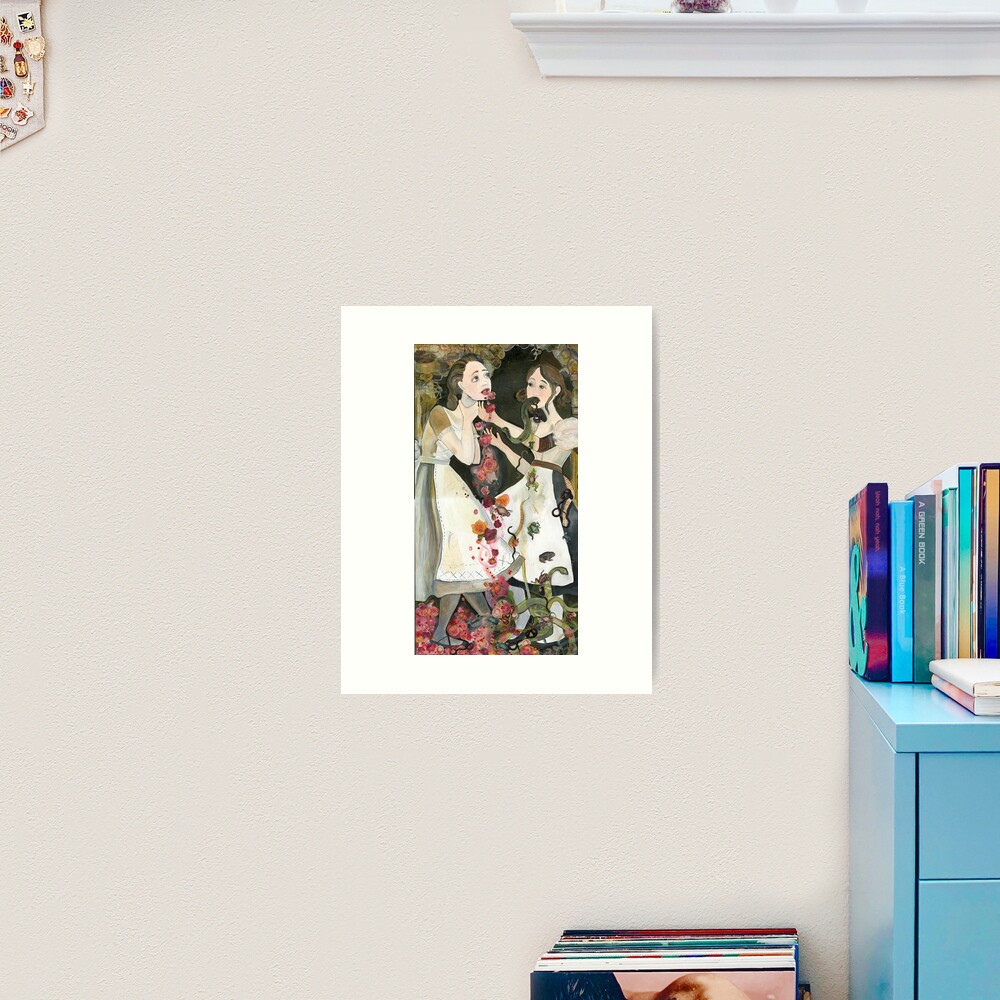 Two Sisters Art Print
