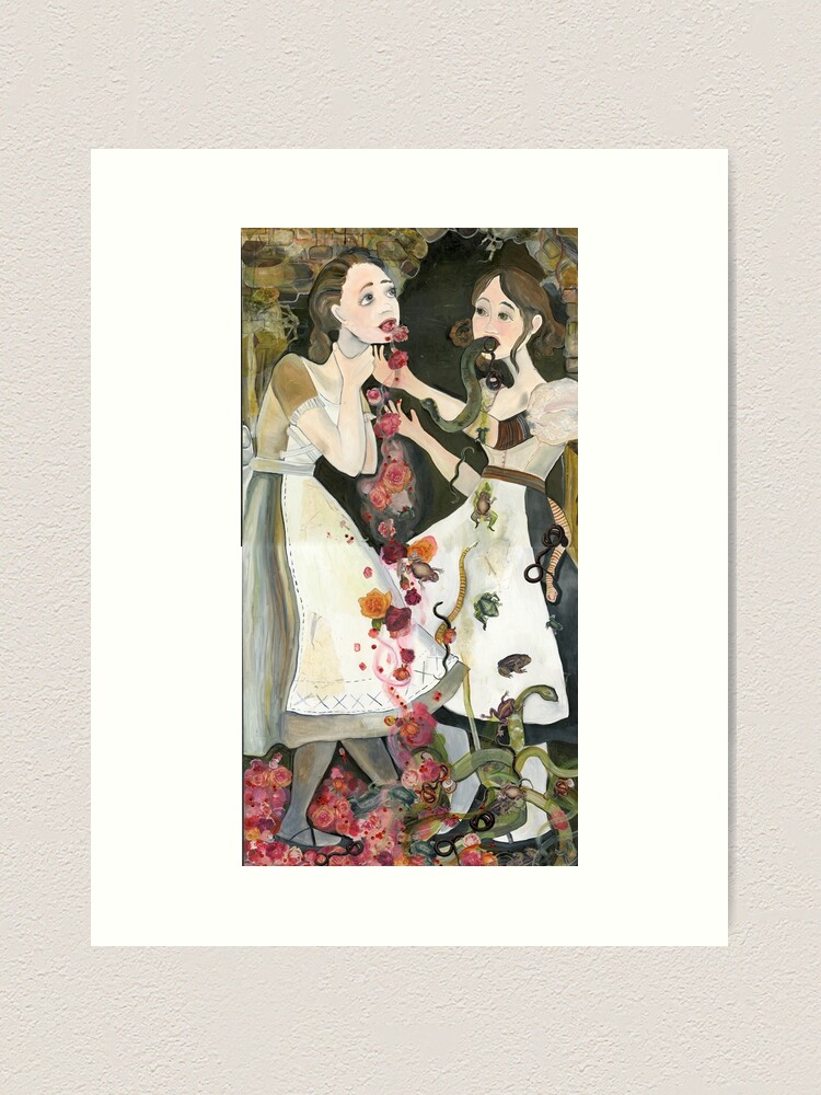 Alternate view of Two Sisters Art Print