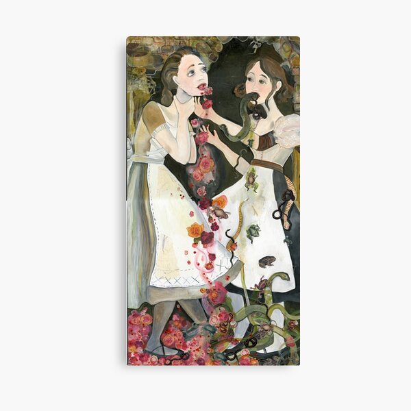 Two Sisters Canvas Print