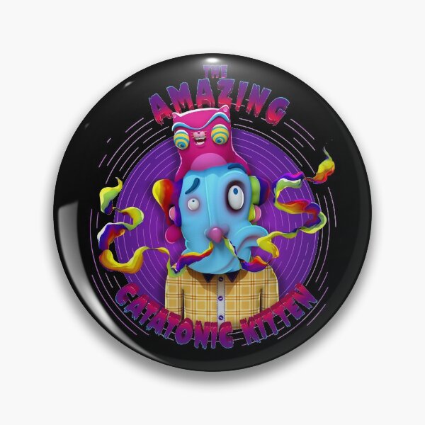 Item preview, The Amazing Catatonic Kitten designed and sold by Maluto.