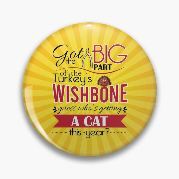Item preview, Sunshine Wishing on Turkey's wishbone on Thanksgiving day for a cat next year designed and sold by anins-azuree.