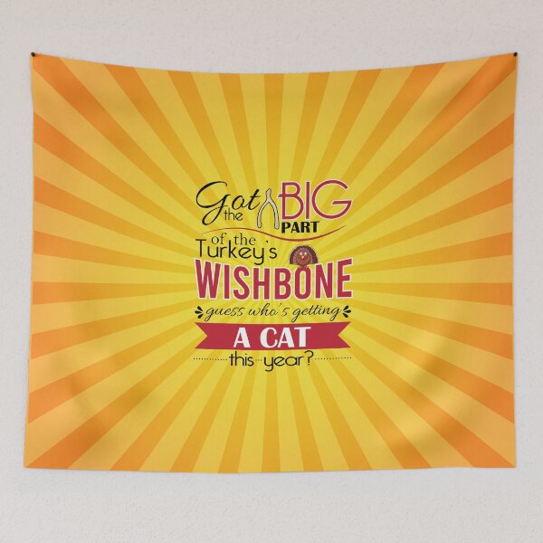 Item preview, Sunshine Wishing on Turkey's wishbone on Thanksgiving day for a cat next year designed and sold by anins-azuree.