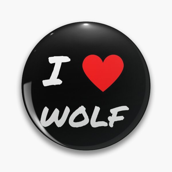 Artikelvorschau, Ich liebe Wolf entworfen und verkauft von goseriesfilms.