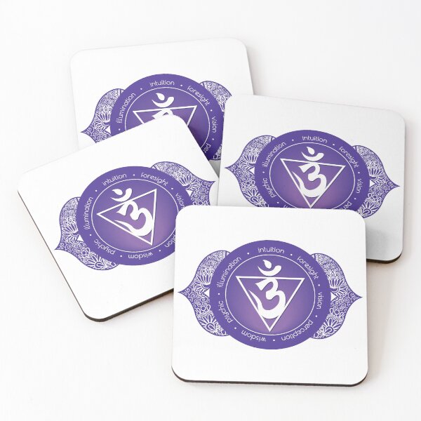 Item preview, Third Eye Chakra Mandala - 51 PWBG designed and sold by chakraplaza.