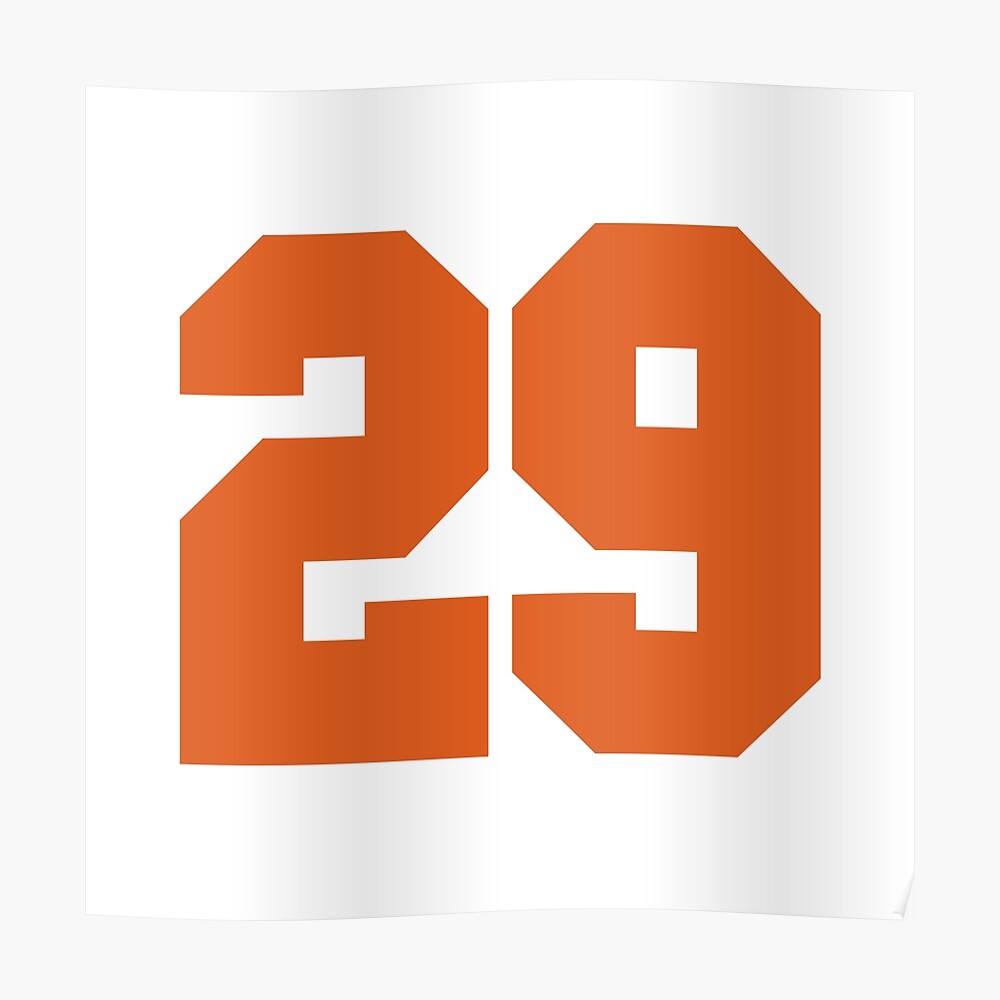 Number 29 Sports Tampa Twenty-Nine Jersey Sticker for Sale by