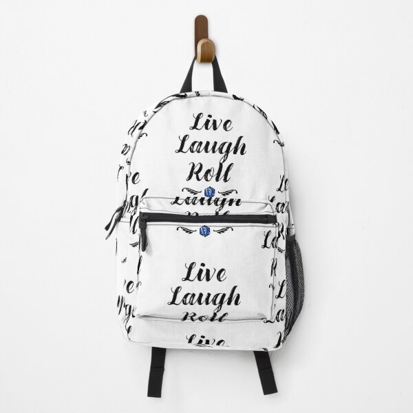 Item preview, Live Laugh Roll DnD Gift designed and sold by Cute N' Nerdy Shop.