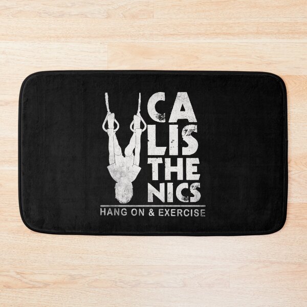 Item preview, Funny Calisthenics exercise quote designed and sold by mederDESIGNS.