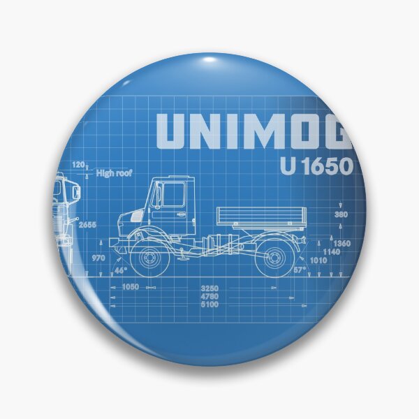 Item preview, Unimog blueprint designed and sold by Groenendijk.