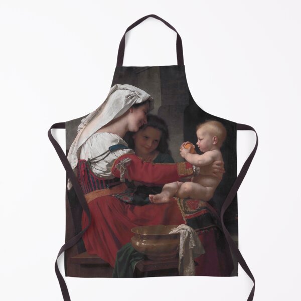 Item preview, Maternal Admiration: The Bath (1869) - William Bouguereau designed and sold by SALON DES ARTS.