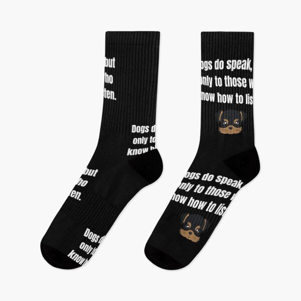 Item preview, Dogs Do Speak Funny Quote designed and sold by Fashion-clothes.