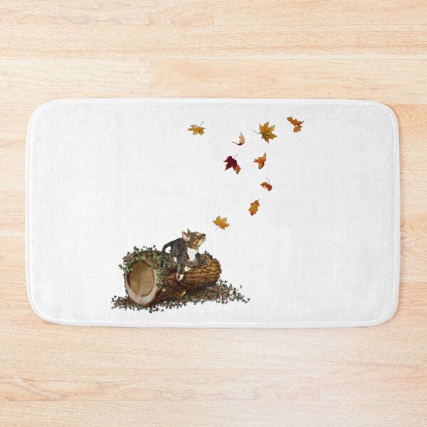 Item preview, Cat in the Fall Woods designed and sold by ProtanDesign.