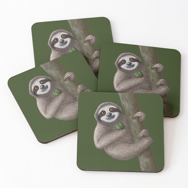 Item preview, Snacking Sloth designed and sold by Imagine My Universe.