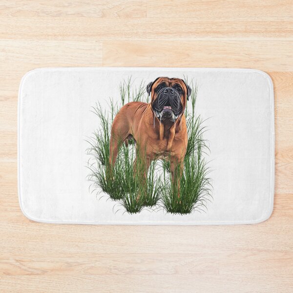 Item preview, Drooling Bull Mastiff in the Grass designed and sold by ProtanDesign.