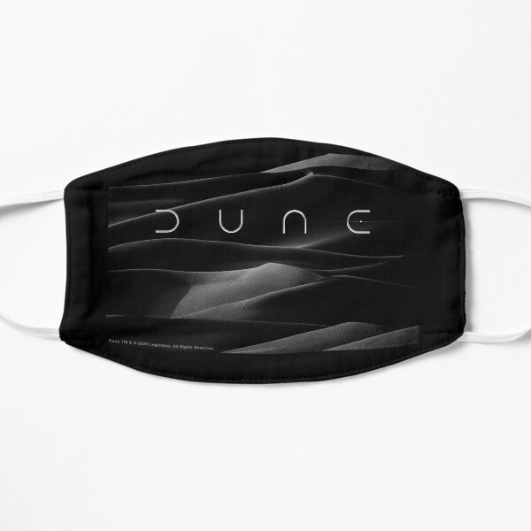 Dune black and white Flat Mask