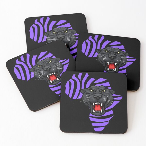 Item preview,  Panther Africa purple designed and sold by BarvinWayne.