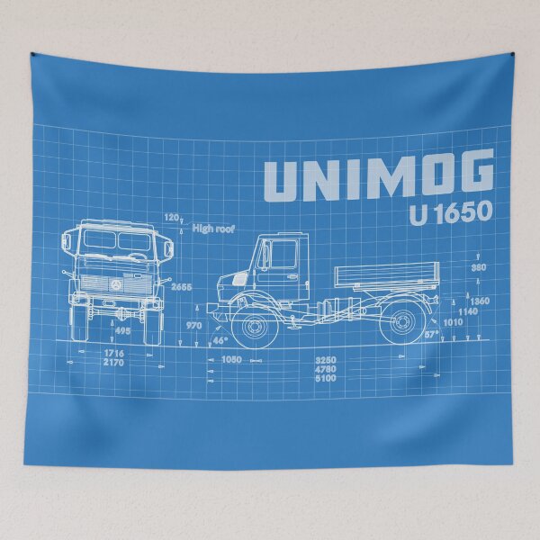 Item preview, Unimog blueprint designed and sold by Groenendijk.