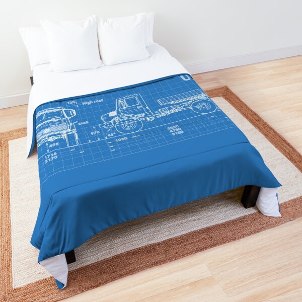 Unimog blueprint Comforter