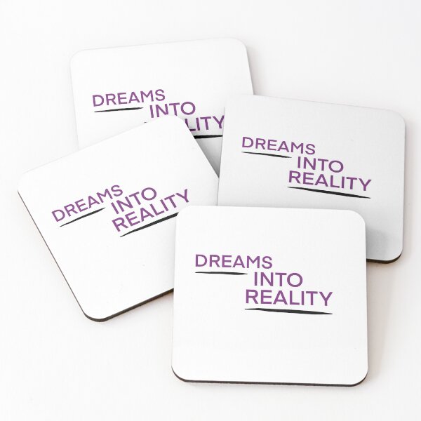 Item preview, Turn your dreams into reality quote and motivation designed and sold by MollyJaneArt.