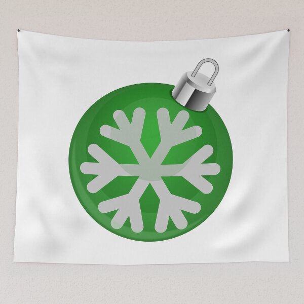 Artikelvorschau, Grüne Weihnachtskugel entworfen und verkauft von TyneDesigns.