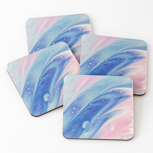 Item preview, Colorful Marble Pattern - Natural Abstract Pink and Blue Marble Texture designed and sold by Go-Fun.