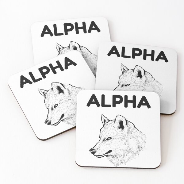 Item preview, ALPHA WOLF HEAD designed and sold by goseriesfilms.