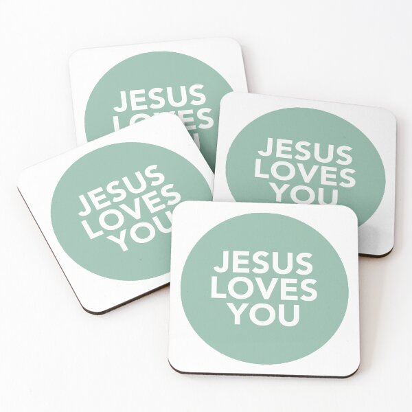 Item preview, jesus loves you (forrest) designed and sold by Anchored  & Co..