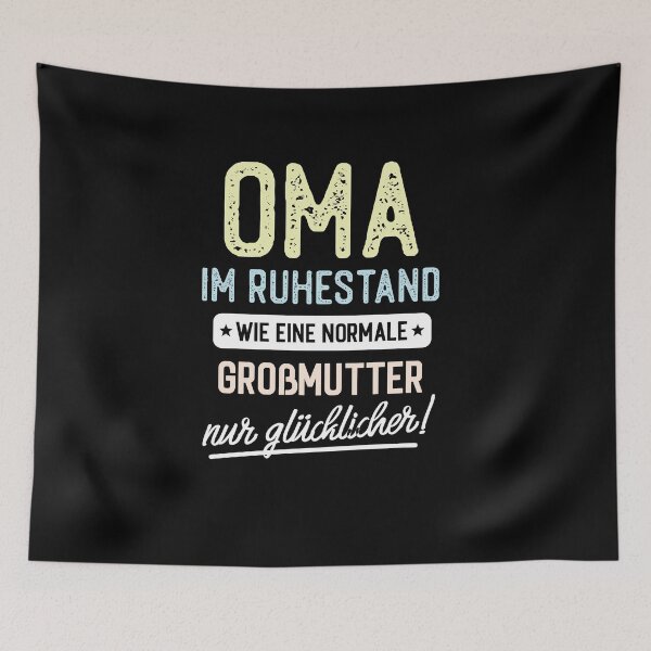 Item preview, Oma im Ruhestand Spruch designed and sold by betternotes.