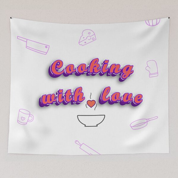 Item preview, cooking with love designed and sold by Ashi17.