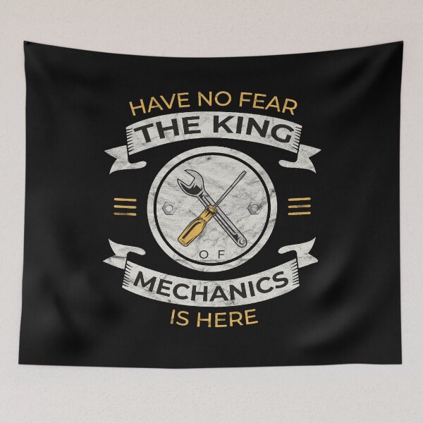 Item preview, Have No Fear King Mechanic Screwdriver Wrench Gift designed and sold by RJ-Art.