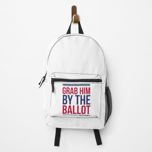 Item preview, Grab Him By The Ballot, Anti Trump, Biden For President, Nasty nasty woman retro nasty women vote feminist election designed and sold by 96design.