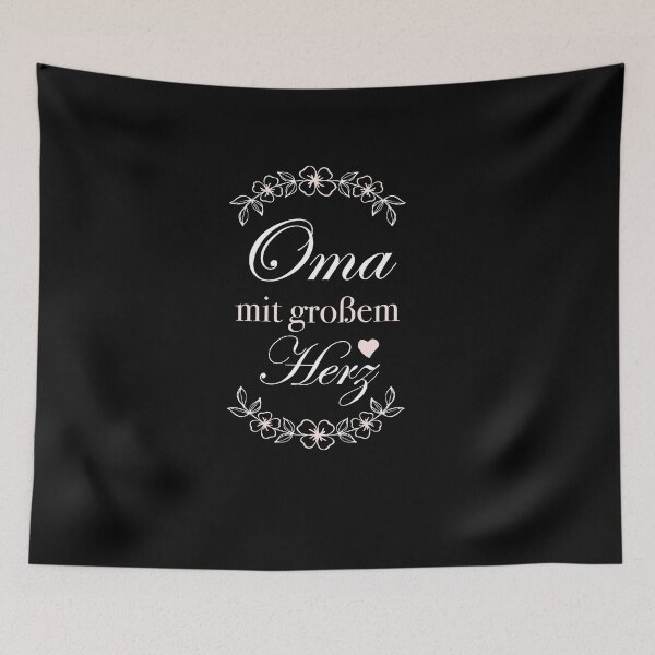 Item preview, Geschenkidee - Oma mit großem Herz designed and sold by betternotes.