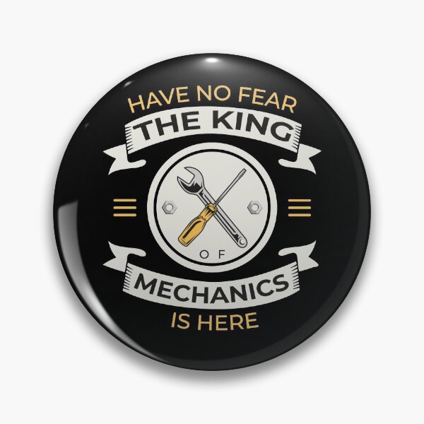 Item preview, Have No Fear King Mechanic Screwdriver Wrench Gift designed and sold by RJ-Art.