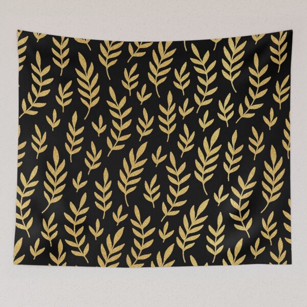 Item preview, Gold Leaves Pattern designed and sold by DFMY.