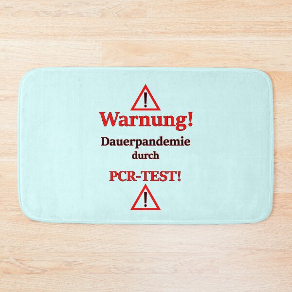 Item preview, PERMANENT PANDEMIC DUE TO PCR TEST! designed and sold by ARTmanhART.