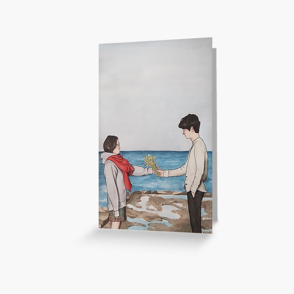 Goblin KDrama Illustration Greeting Card