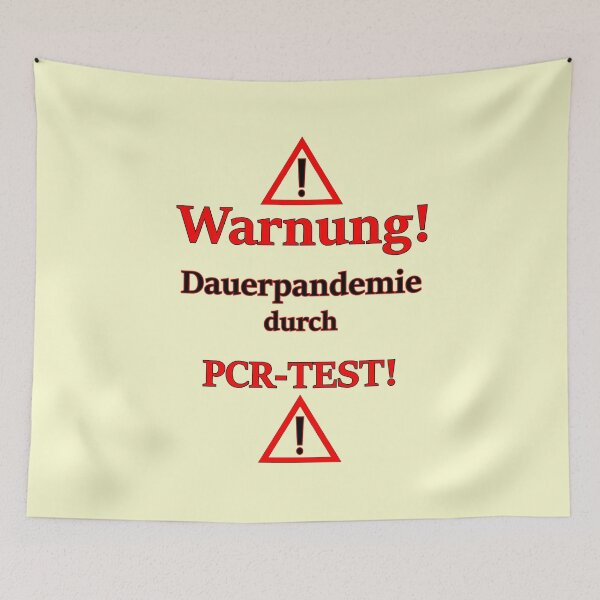 Item preview, PERMANENT PANDEMIC DUE TO PCR TEST! designed and sold by ARTmanhART.
