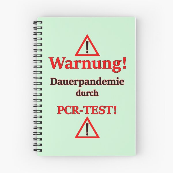 Item preview, PERMANENT PANDEMIC DUE TO PCR TEST! designed and sold by ARTmanhART.