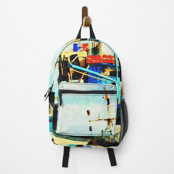 Item preview, The Boats in Fisherman's Row designed and sold by Digitalcrone.