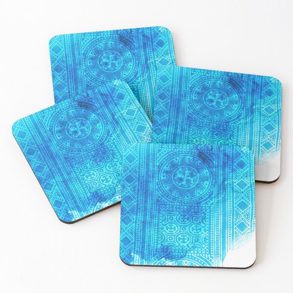 Item preview, Blue Hill Tribe Pattern Water Color designed and sold by Adisak-designs.
